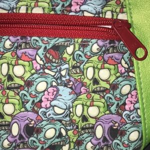 Custom graphic crossbody bag. Super sick.